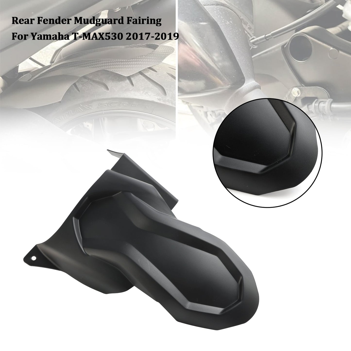 Carenatura parafango posteriore per Yamaha T-MAX 530 17-19