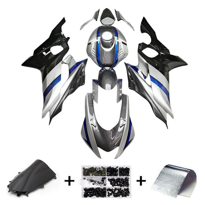 Kit carenatura iniezione in plastica ABS adatto per Yamaha YZF-R6 2017-2023