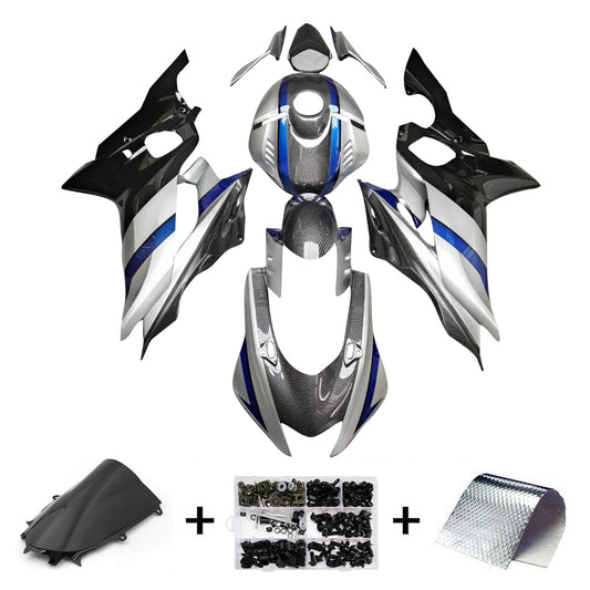 Kit carenatura iniezione in plastica ABS adatto per Yamaha YZF-R6 2017-2023