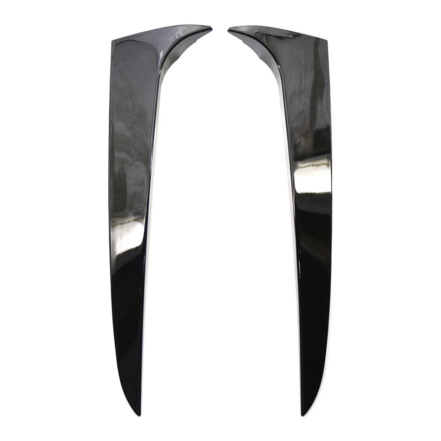 Spoiler laterali per lunotto posteriore BMW X3 F25 2011-2017, nero lucido, coppia