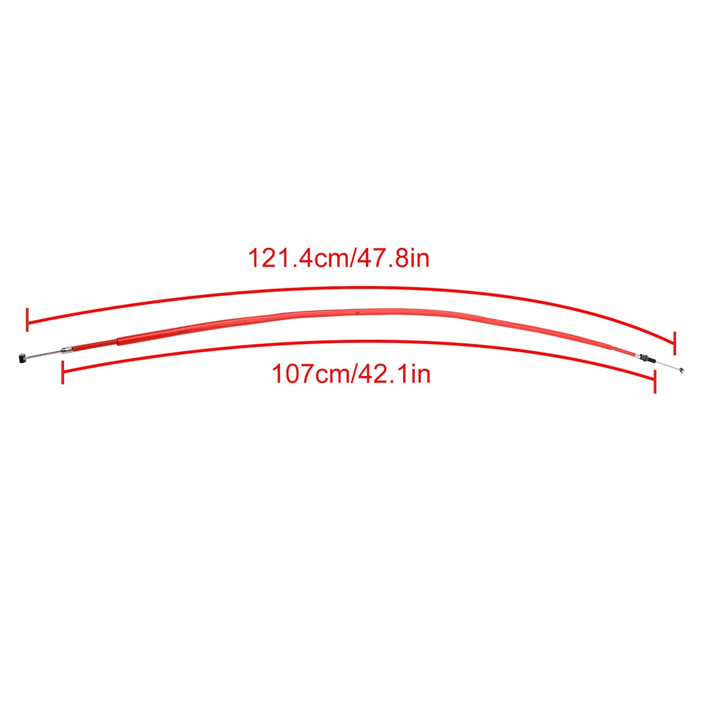 Cavo frizione di ricambio per moto Suzuki GSXR600/750 2011-2023, rosso