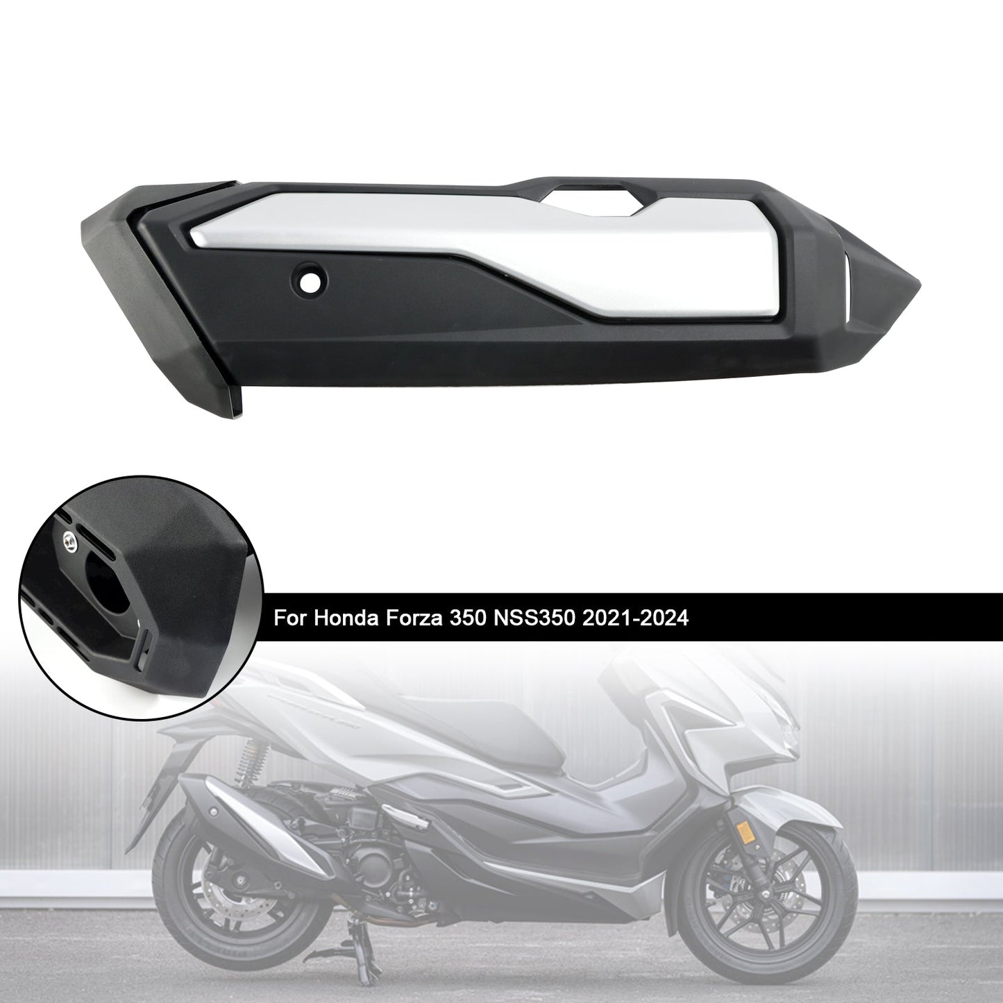 2021-2024 Honda Forza 350 NSS350 Copertura scudo termico tubo di scarico