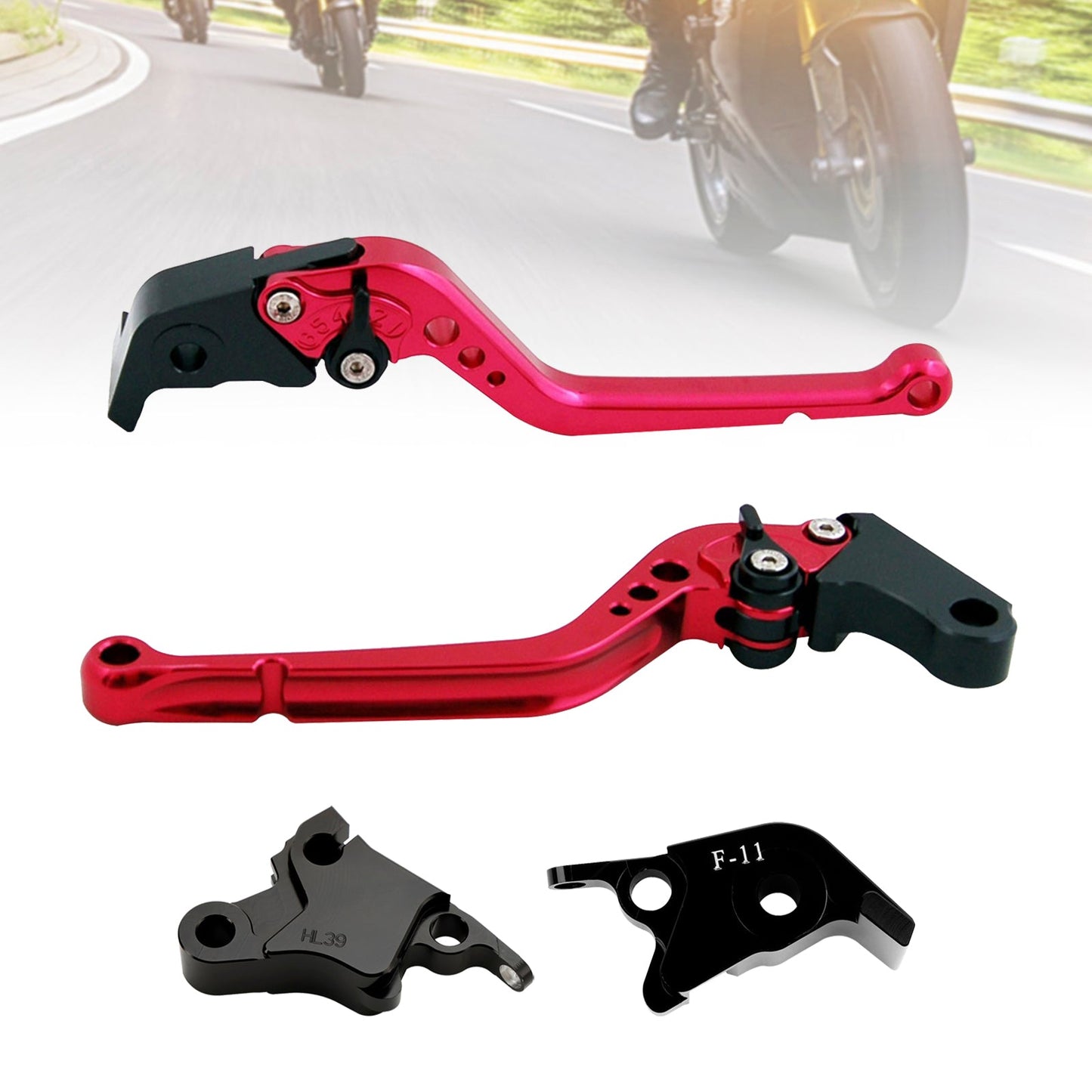 Leva frizione freno lunga adatta per CFMOTO 700CL-X Sport 2021-2024