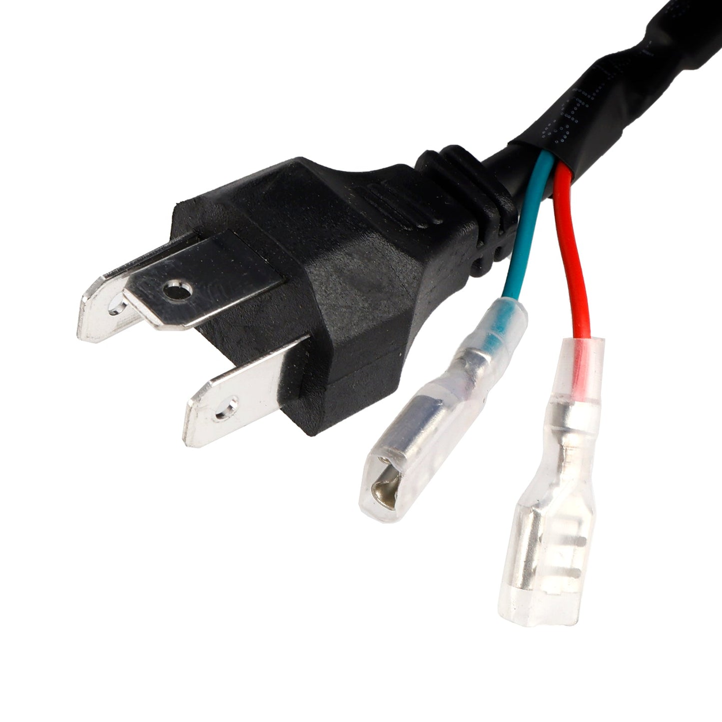 Faro anteriore da 5,75"" con faretto universale a 4 lampadine, adatto per moto, cromato