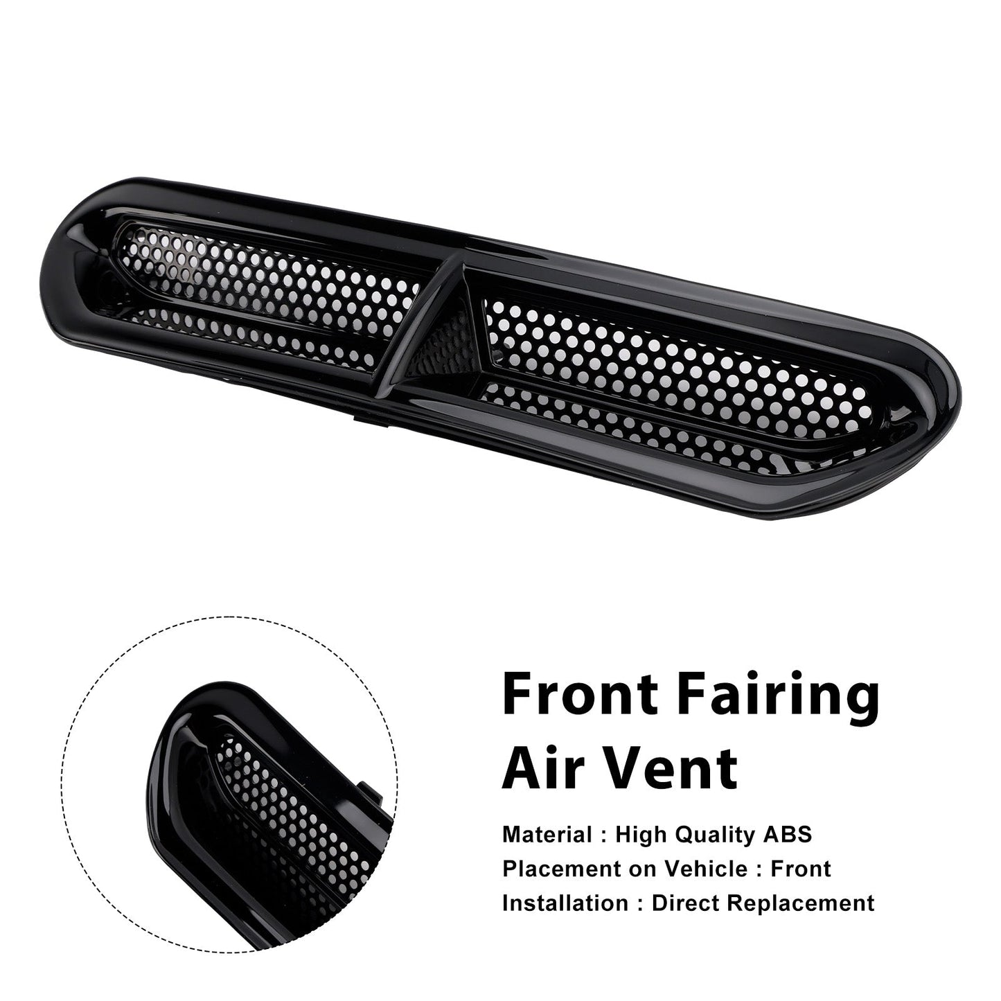 Rivestimento della presa d'aria anteriore per Touring Street Glide Electra Glide 2014-2024