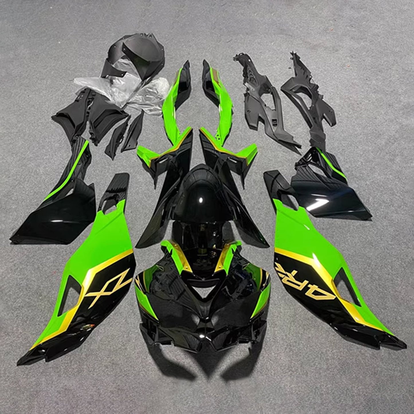 Kit carenatura iniezione adatto per Kawasaki Ninja ZX-25R ZX-4R ZX-4RR 2019-2026