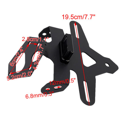 Supporto per telaio porta targa adatto per Street Triple 765 R/RS 2020-2025