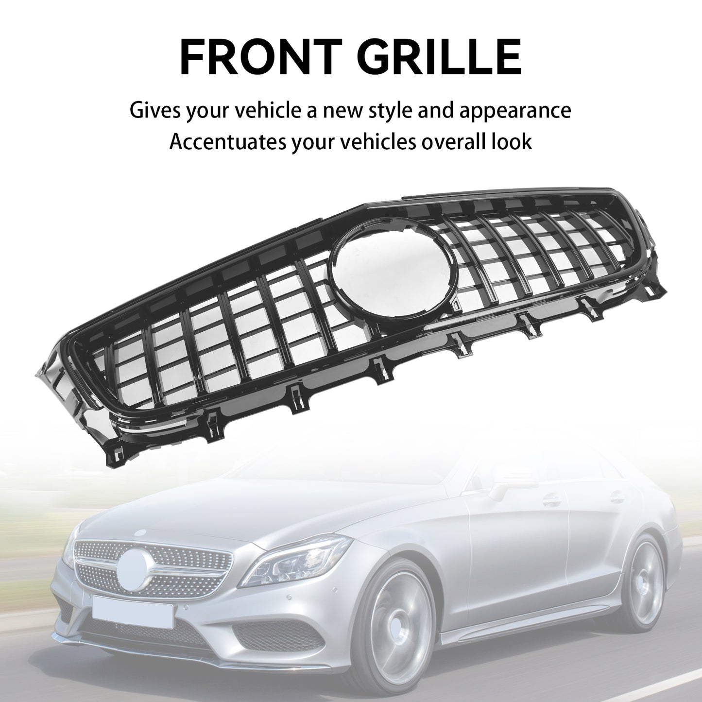 Per Mercedes-Benz W218 CLS ClS350/500/550 2011-2014 GT Griglia anteriore