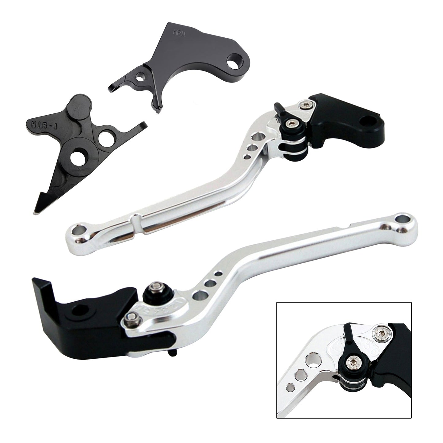 Leva frizione freno lunga adatta per HONDA CRF1100L Africa Twin 2022-2024