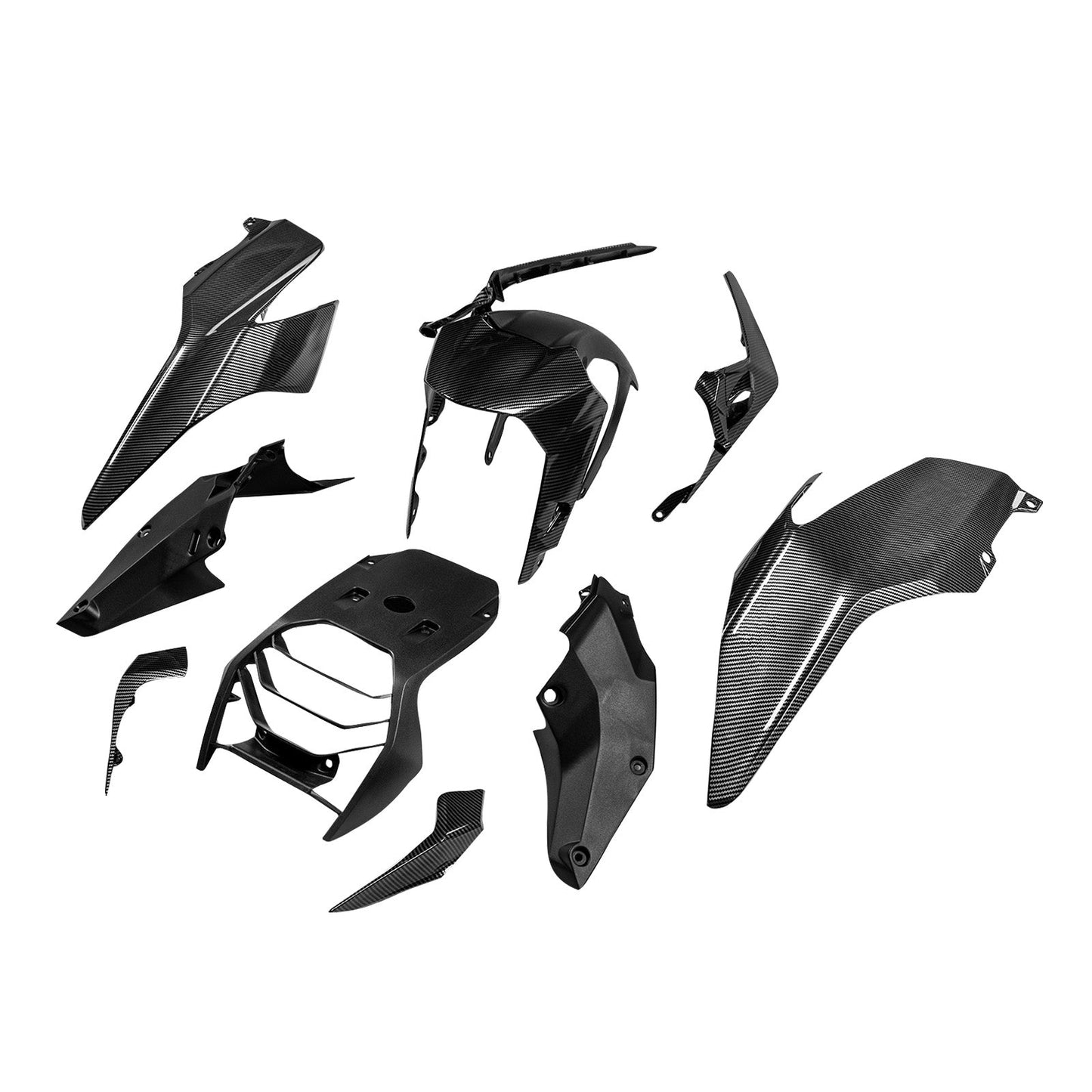 Kit di carene in plastica stampata a iniezione per Honda 390 Duke 2017-2023