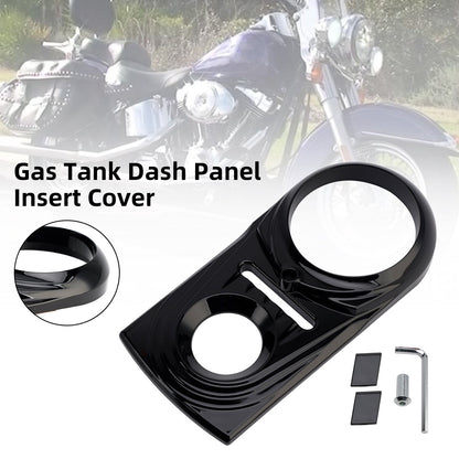Inserto per pannello cruscotto serbatoio benzina per Softail FLSTC FXST Street Glide