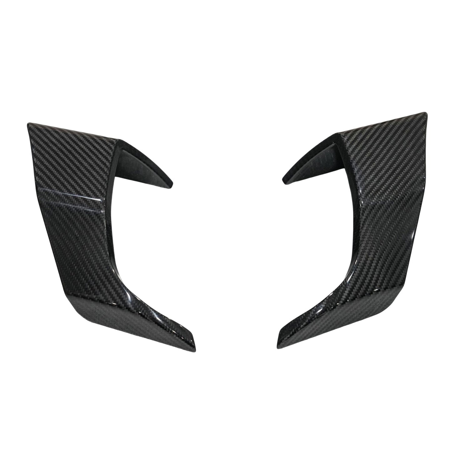 Finiture di ventilazione laterali in vera fibra di carbonio per Mercedes Benz Classe G W465 (modelli dal 2025 in poi).