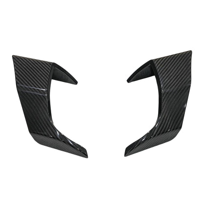 Finiture di ventilazione laterali in vera fibra di carbonio per Mercedes Benz Classe G W465 (modelli dal 2025 in poi).
