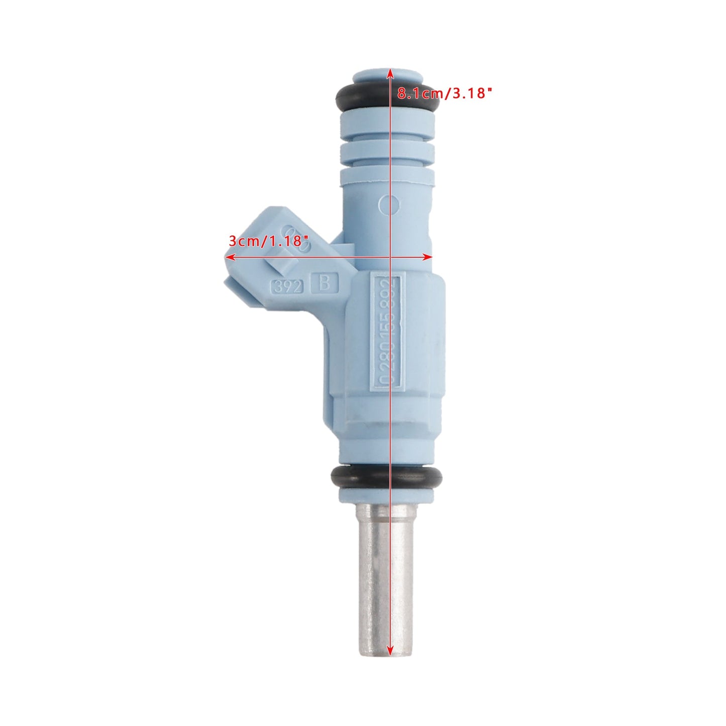 1 pz Iniettore carburante 0280155892 Adatto per Audi TT Quattro 1.5L 2000-2002 0280155893