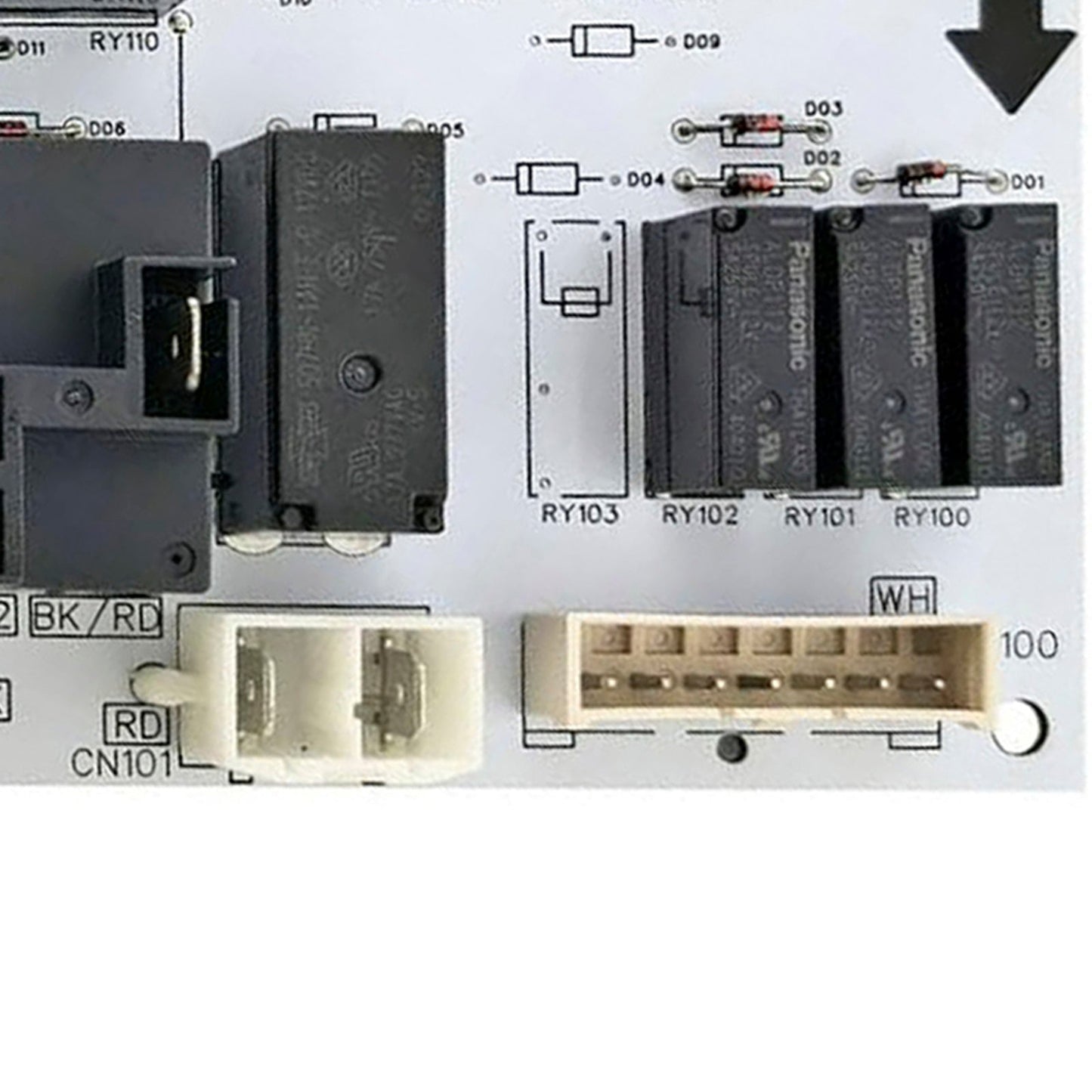 Scheda di controllo relè EBR 74164805 per fornelli/stufe/forni LG