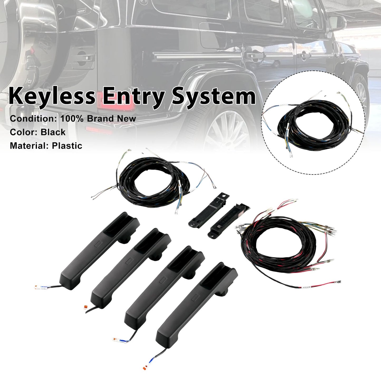 Sistema di accesso senza chiave Keyless-Go compatibile con Mercedes Benz Classe G 2025+ 5 porte