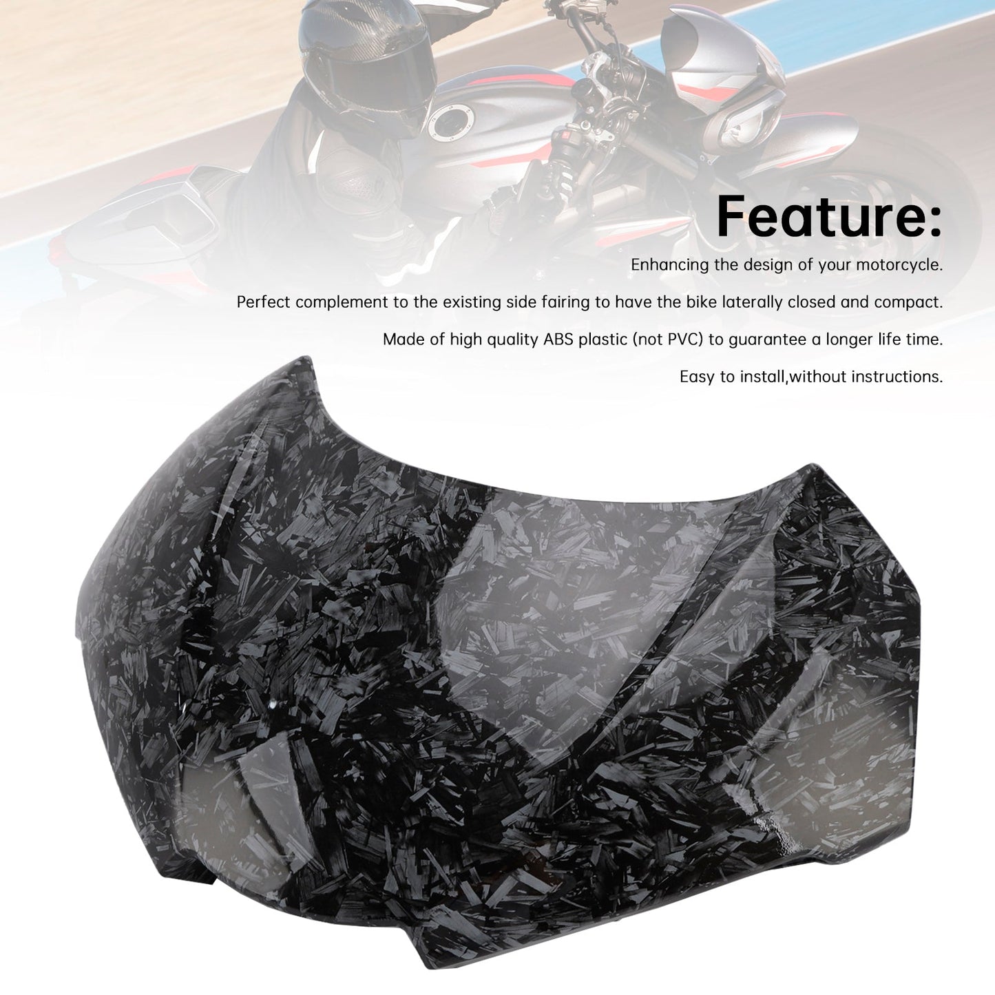Carenatura coprifaro anteriore Street Triple 765 R/RS 2020-2022