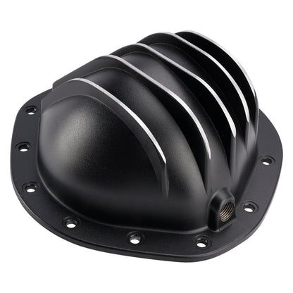 Copertura posteriore differenziale in alluminio nero a 12 bulloni GMC Jimmy 1/2 Ton Full-Size 1967-1981 YI217826T CE2862856IEC