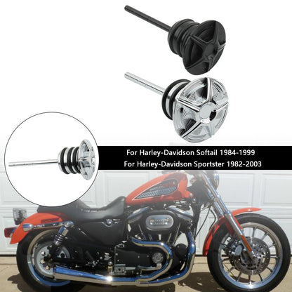 Tappo del serbatoio dell'astina di livello dell'olio per Softail 84-99 Sportster 82-03