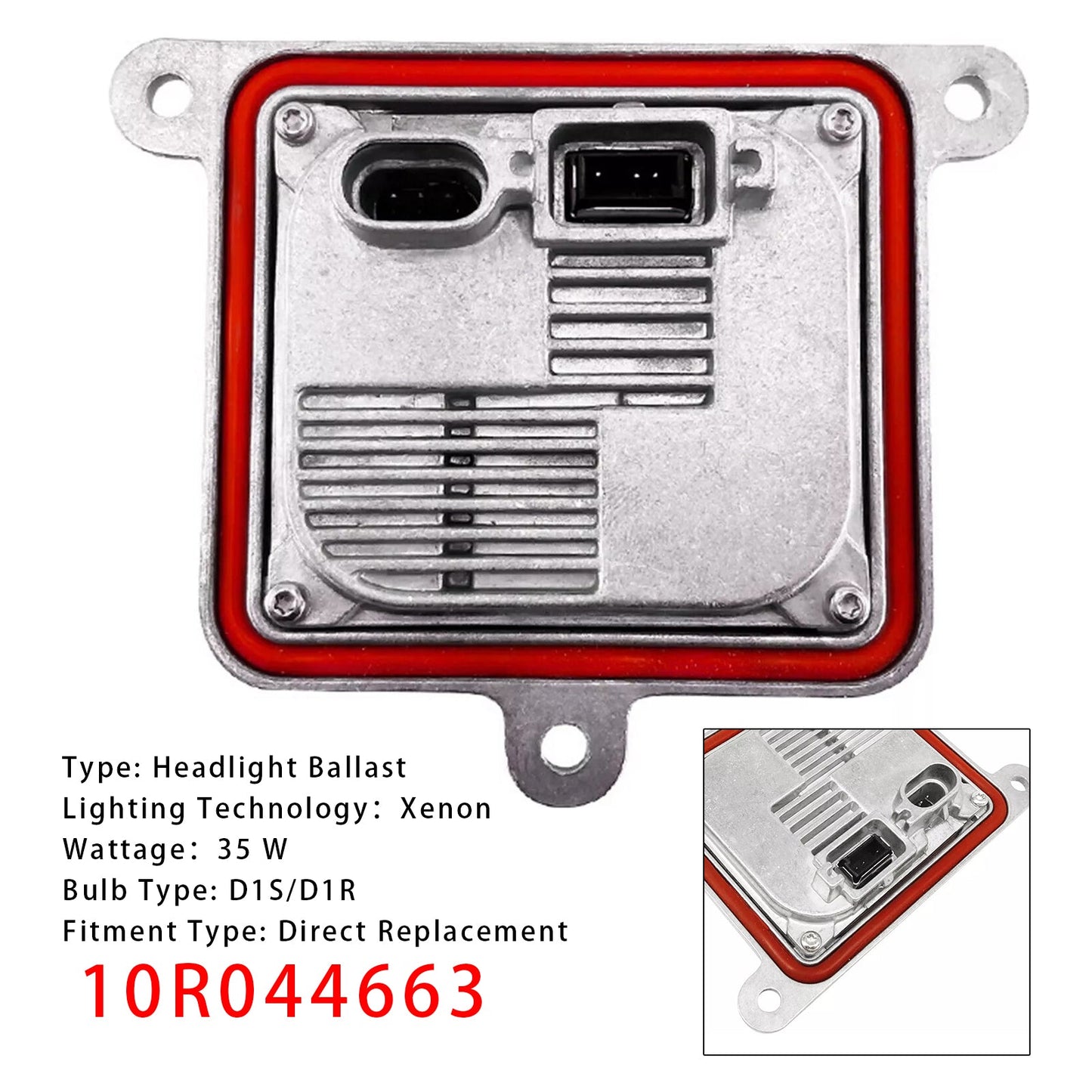 Modulo di controllo della ballast allo xeno D1S/D1R 10R044663 per Ford Focus Jaguar