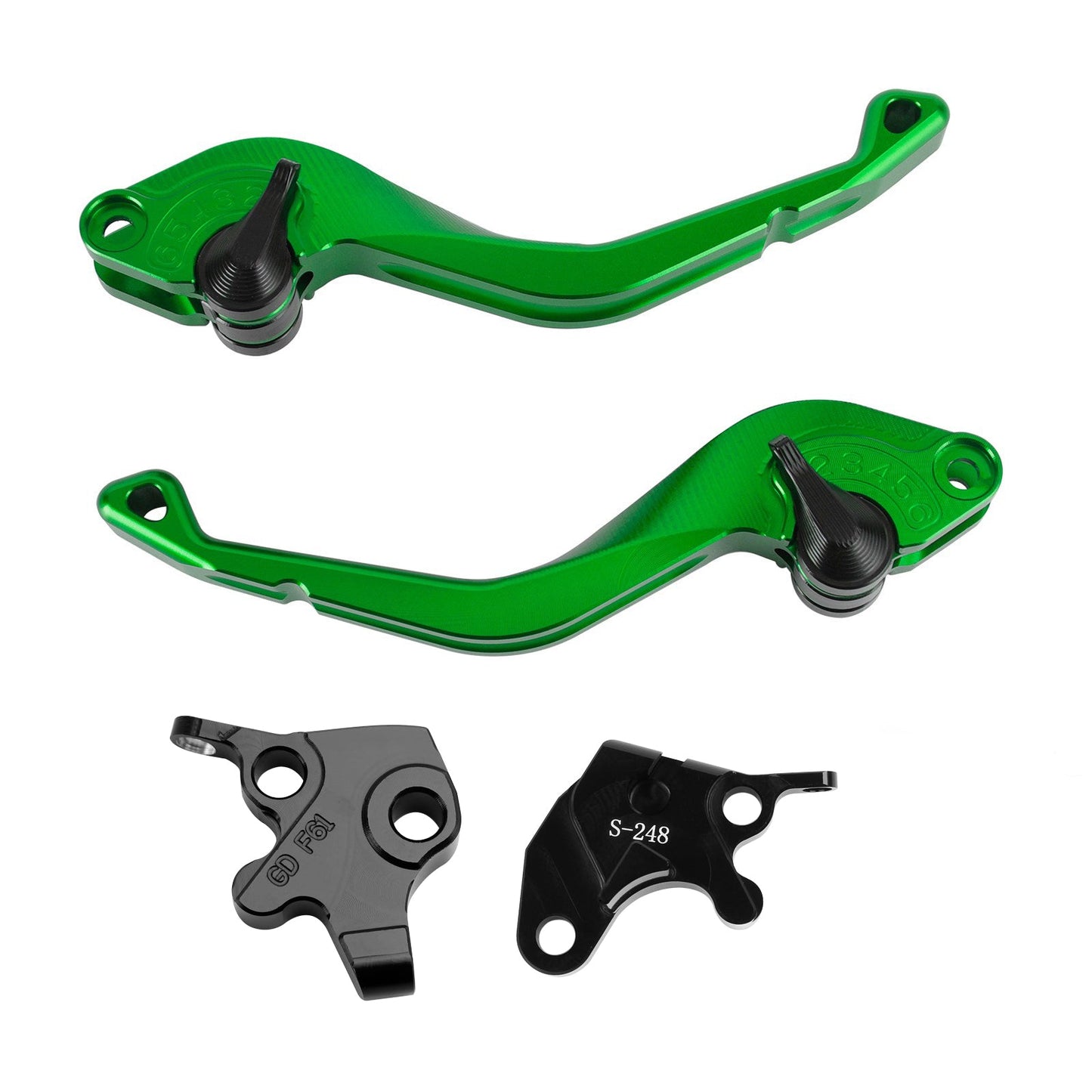 Leva freno frizione corta CNC adatta per YAMAHA YZF R125 2008-2011