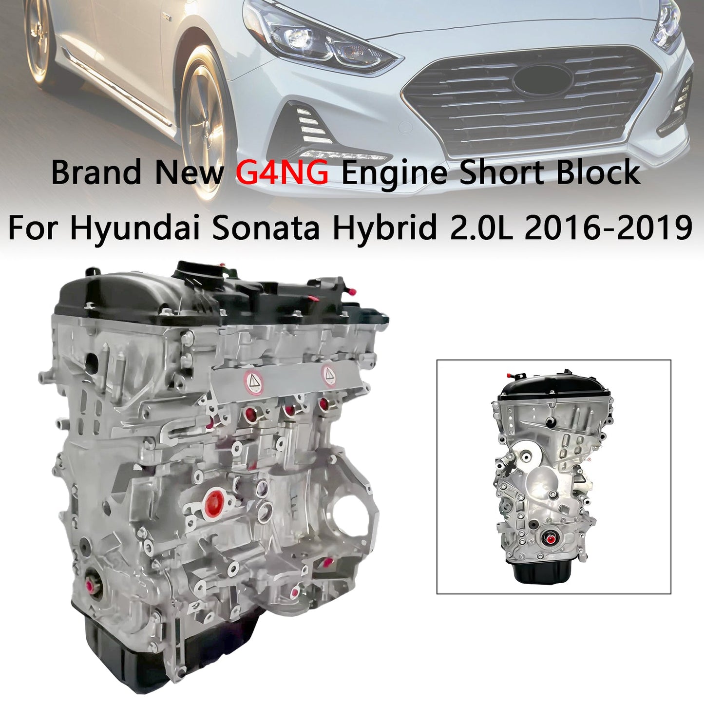 Nuovo motore G4NG a blocco corto per Hyundai Sonata Hybrid 2.0L 2016-2019