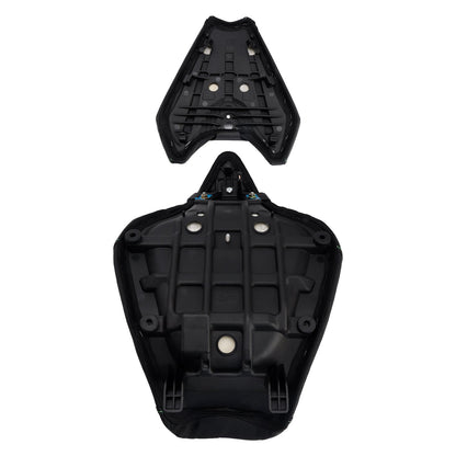 Kit sella conducente e passeggero per Kawasaki Z1000 2014-2025 2024, cuscino posteriore nero