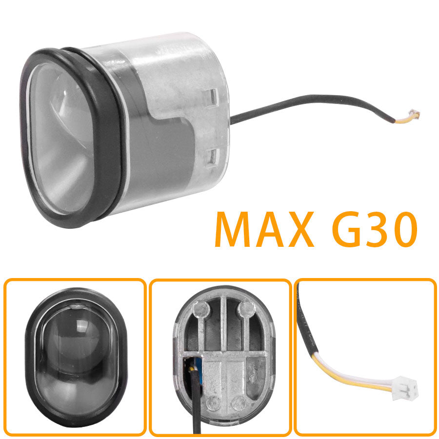 Luce LED per scooter elettrico Segway Ninebot MAX G30 G30D Luce anteriore per scooter