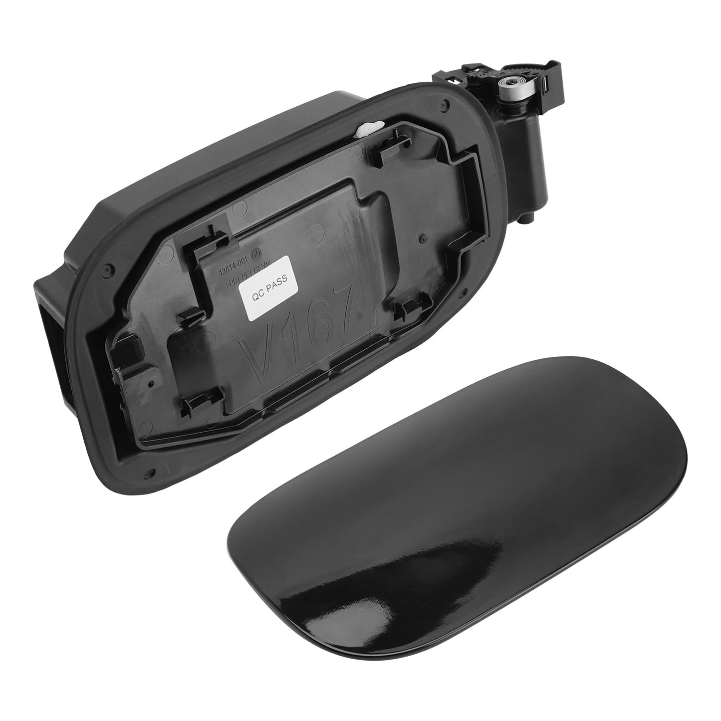 Kit di montaggio per alloggiamento tappo serbatoio carburante Mercedes GLE W167 2019-2025 con coperchio.