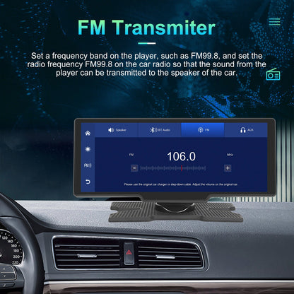 Sistema di navigazione per auto con display HD da 10,26 pollici, CarPlay, macchina all-in-one, telecamera a 12 LED