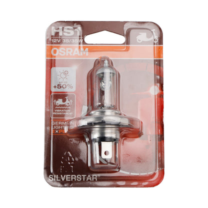 Lampada Moto Silverstar HS1 64185SVS PX43T 12V 35/35W Per OSRAM