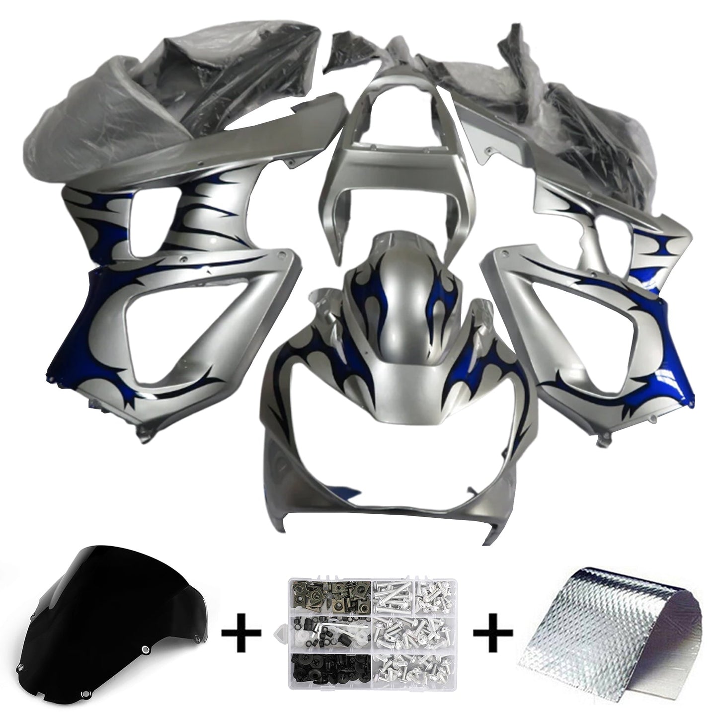 Kit carenatura iniezione Honda CBR929RR 2000-2001 Carrozzeria plastica ABS