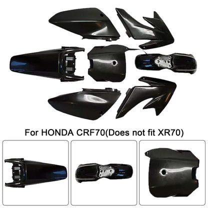 Kit di plastica per carrozzeria e parafango per HONDA CRF70 DIRT BIKE