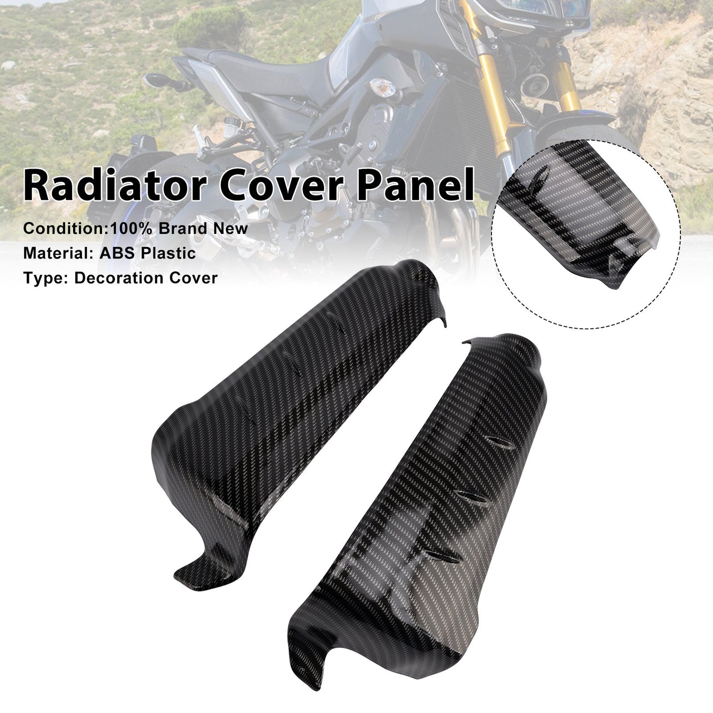 Pannelli di copertura laterali del radiatore per Yamaha MT-09/SP 2021-2024