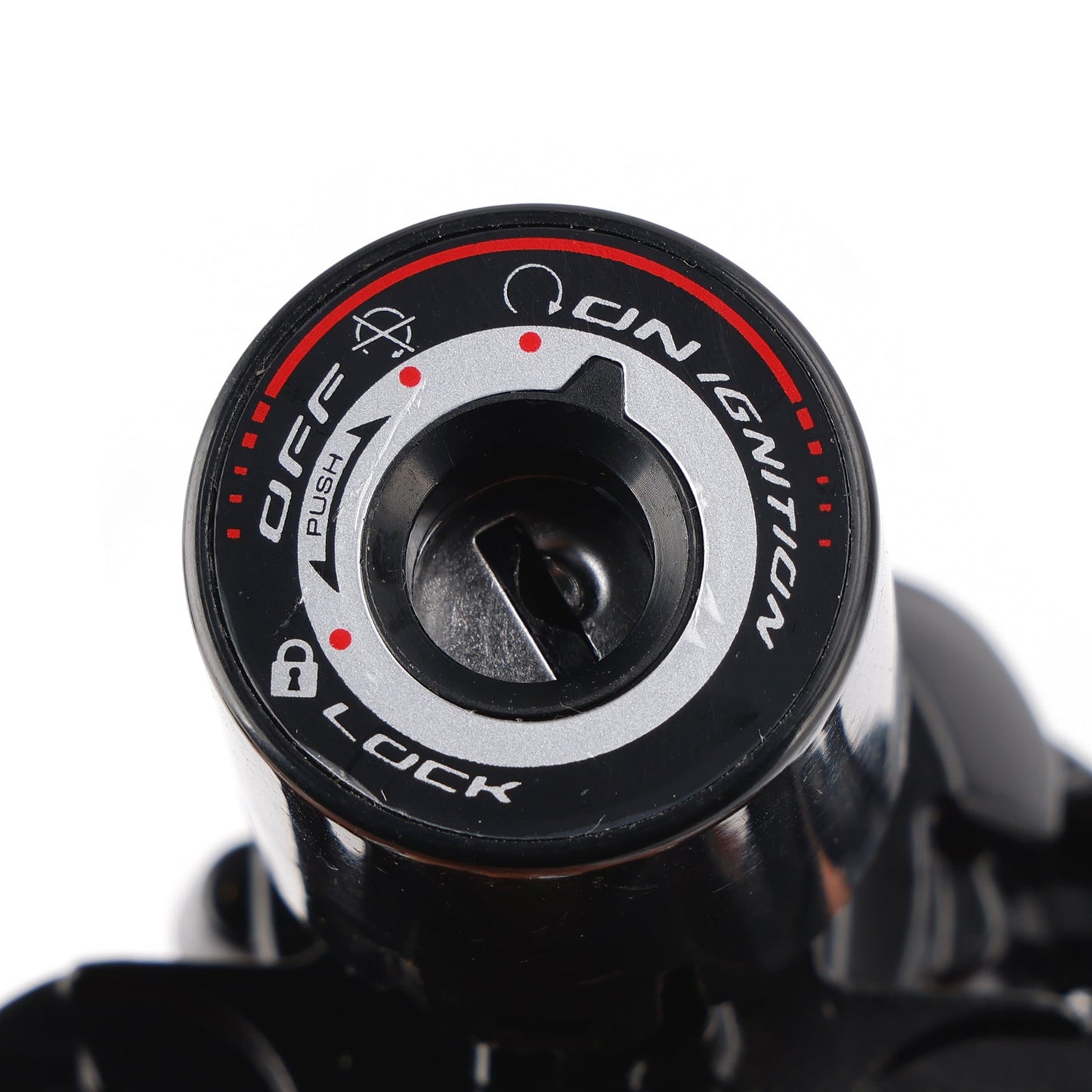 Set di chiavi per tappo del serbatoio del carburante con serratura del sedile del cilindro di accensione per Kawasaki Z 500 Ninja 500 2024-2026