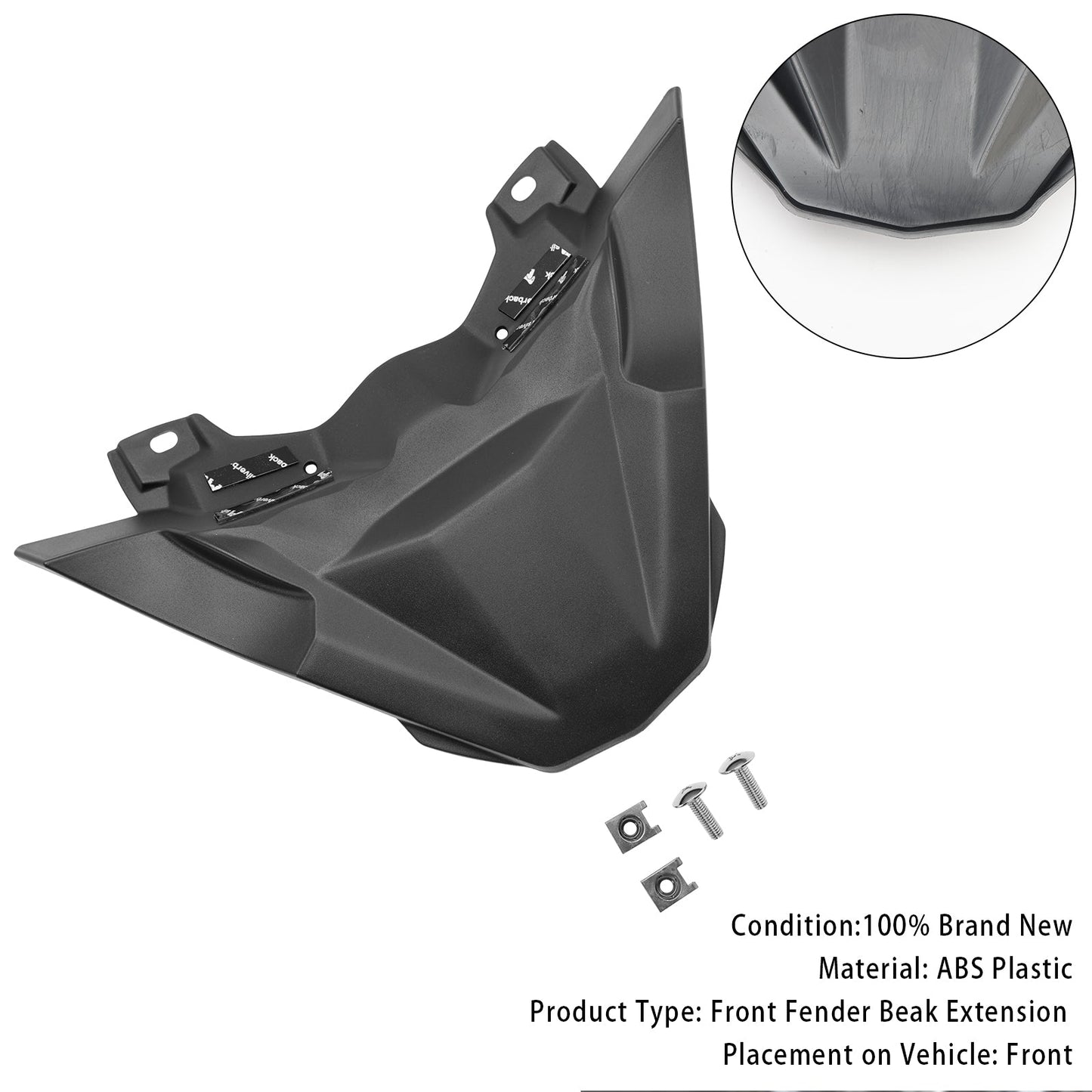 Estensione del becco anteriore Honda ADV 160 2023-2024, pannello del muso, carenatura