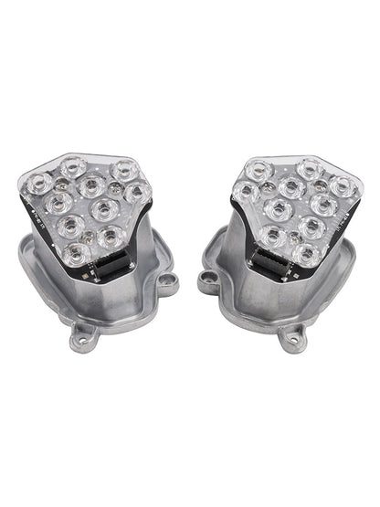 Modulo faro LED indicatore di direzione 2 pezzi per BMW Serie 5 F10 F18 2009-2013