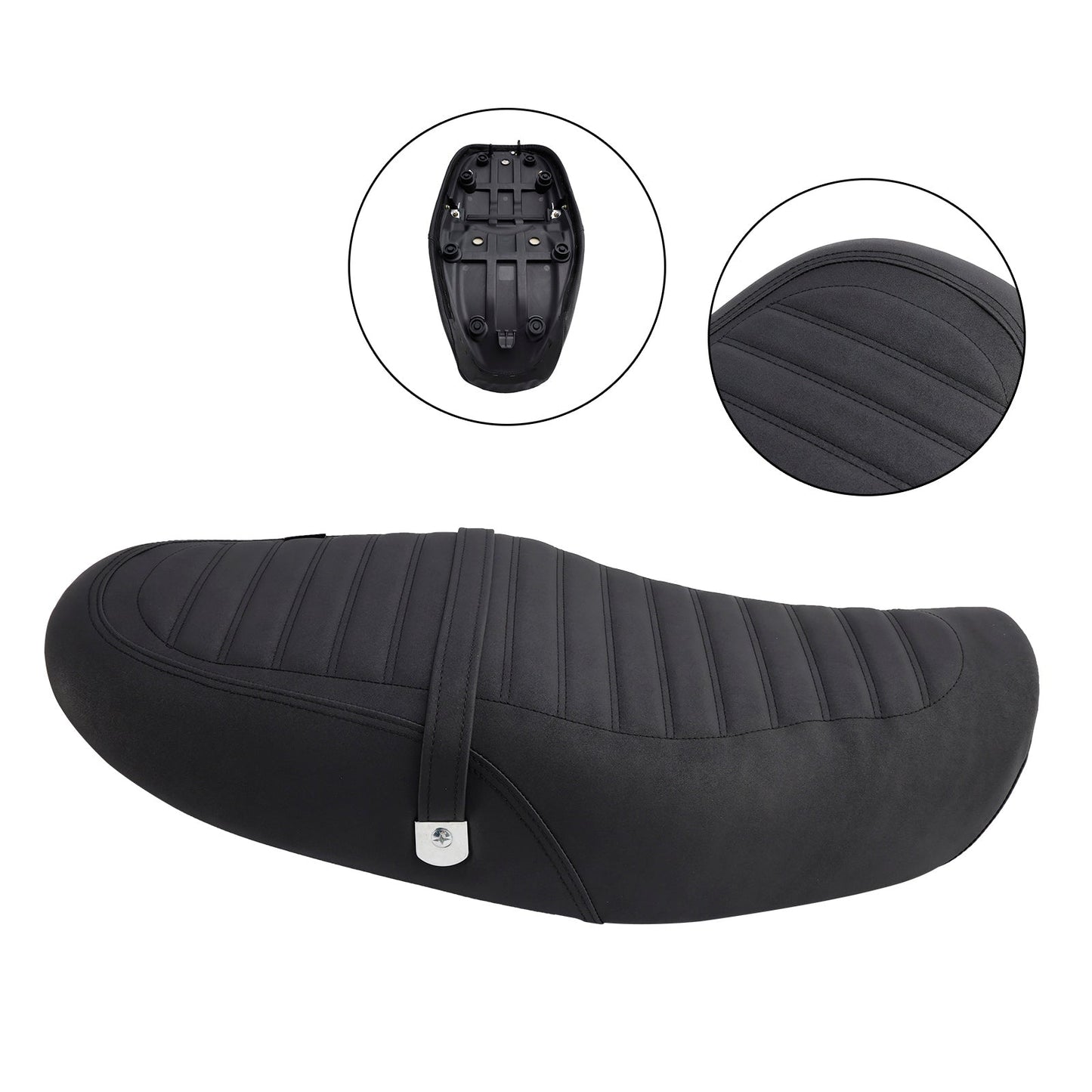 Sedile passeggero anteriore posteriore conducente Kawasaki Z900Rs 2018-2024 nero