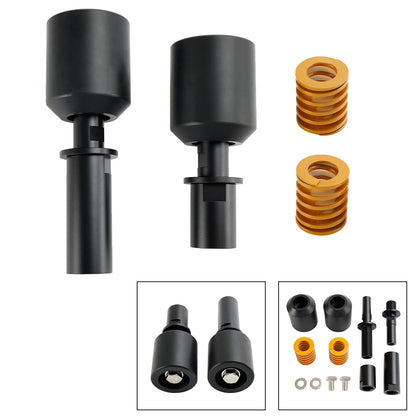 Protezione anticaduta telaio in alluminio nera per Kawasaki Zx-4R Zx-4Rr 2023-2024