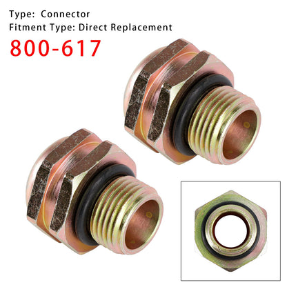Connettore rapido per tubo di raffreddamento della trasmissione 2 pezzi 800-617 per modelli Ford Mercury