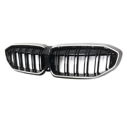 Griglia a doppio rene nera BMW Serie 3 G20 2019-2022 51138072085