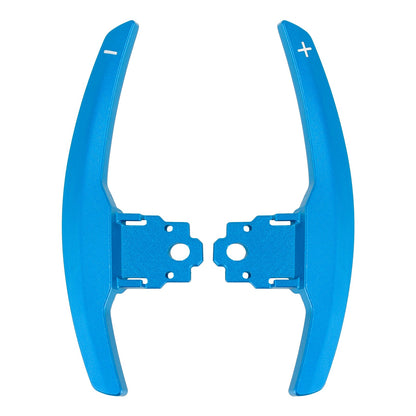 Estensione del cambio al volante per BMW Serie F F30 F31 F32 F10 X3 X5 Alluminio Blu