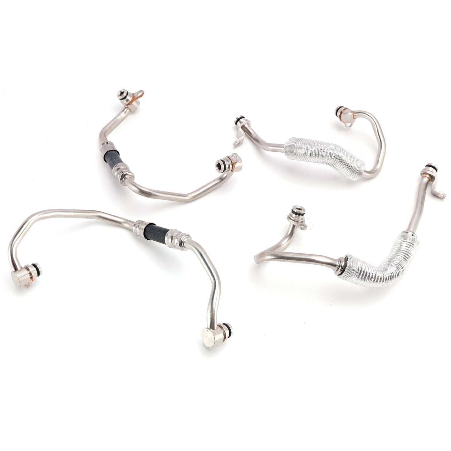 Kit tubi flessibili per liquido di raffreddamento del turbocompressore (4 pezzi) per BMW Z4 sDrive35i 2009-2016, codice 11537558902.