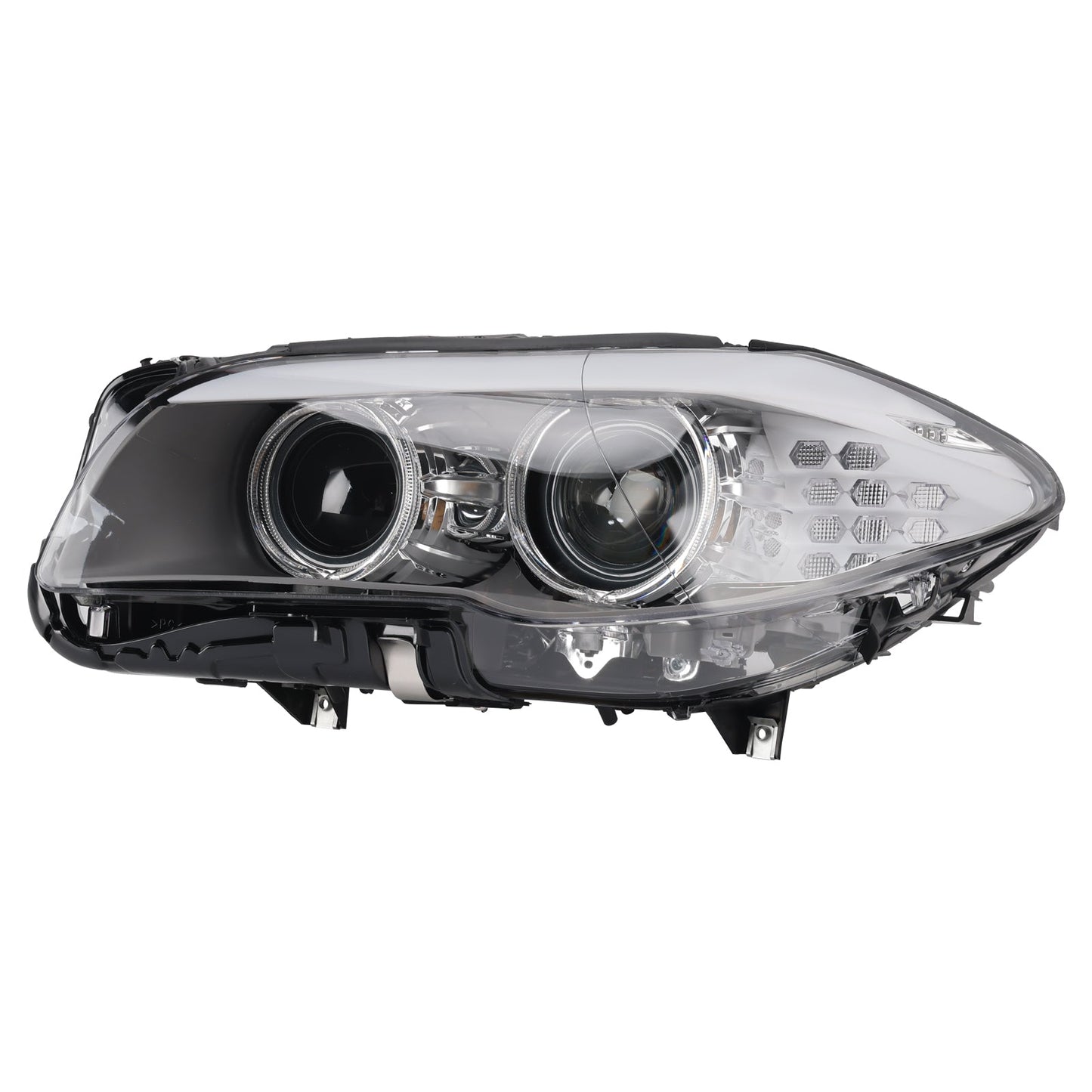 Faro sinistro a LED Xenon DRL per BMW Serie 5 F10 berlina (2010-2013) senza AFS (codice 63117271909)