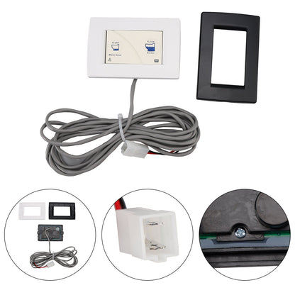 36387 Interruttore a parete per WC Tecma RV Silence Plus - Interruttore a parete a 2 pulsanti