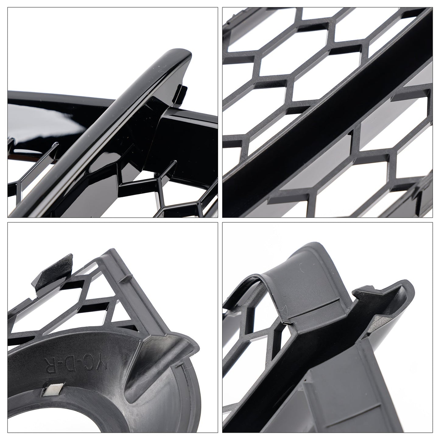 Griglia di copertura fendinebbia Audi TT MK2 2007-2010 2 pezzi 8J0807682