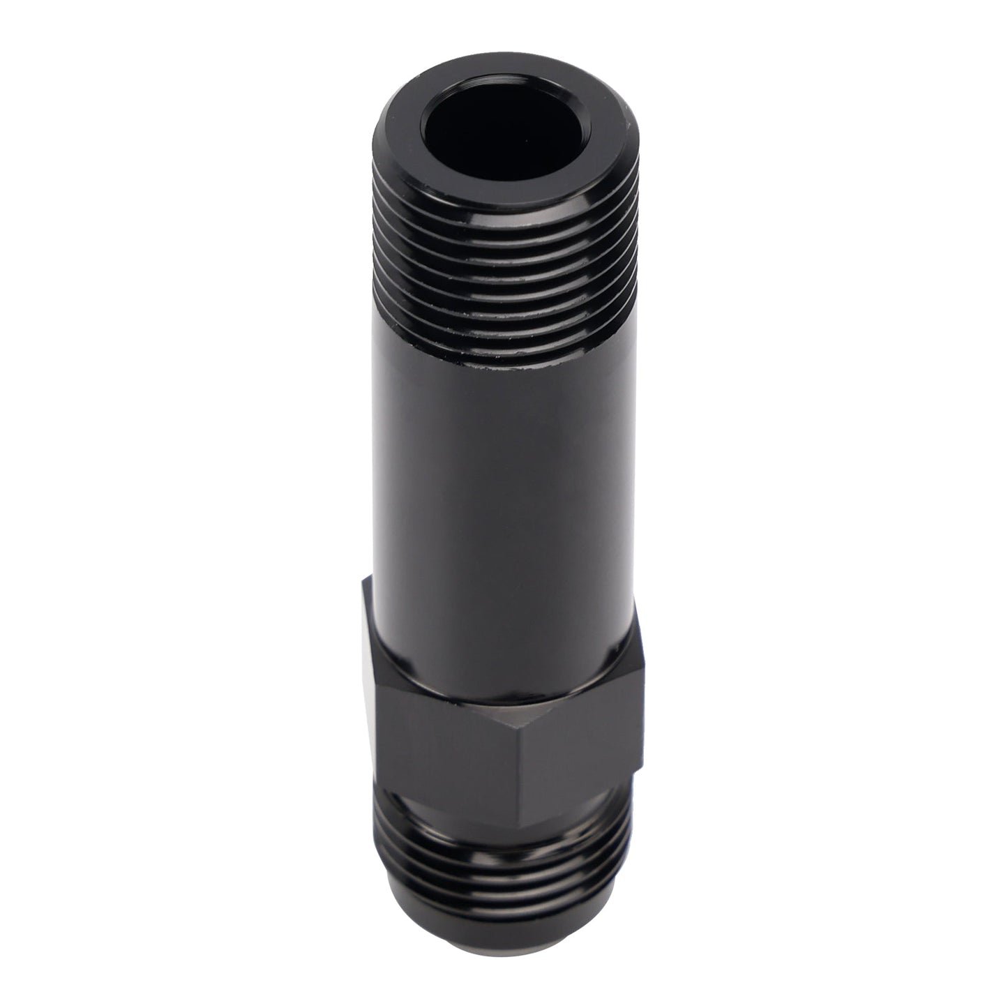 Raccordo adattatore per scarico turbo conico da 1/2"" NPT a maschio svasato dritto da 10AN