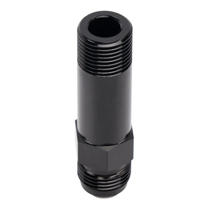 Raccordo adattatore per scarico turbo conico da 1/2"" NPT a maschio svasato dritto da 10AN