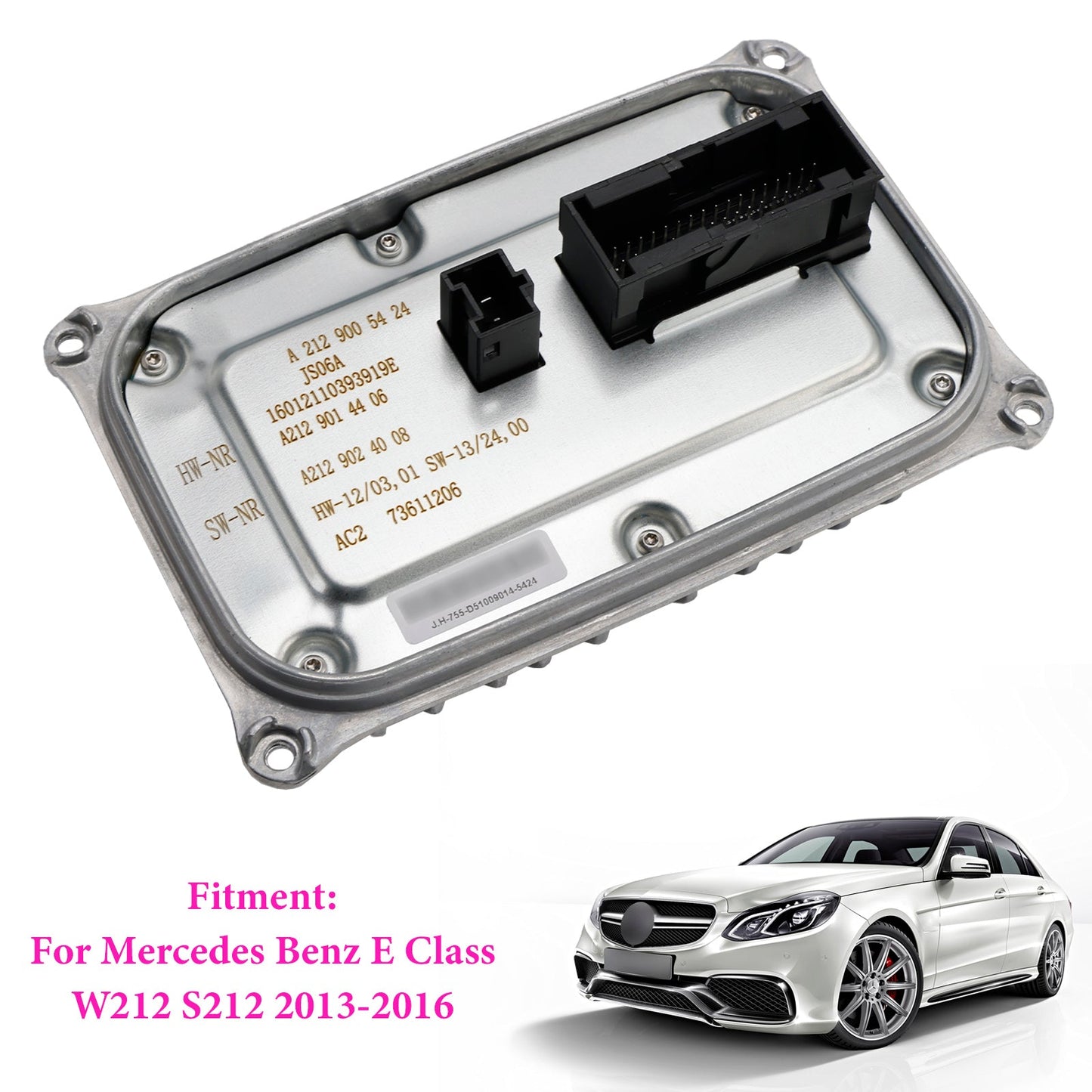 Modulo di controllo della zavorra dei fari Mercedes Benz W212/S212 2013-2016 A2129005424