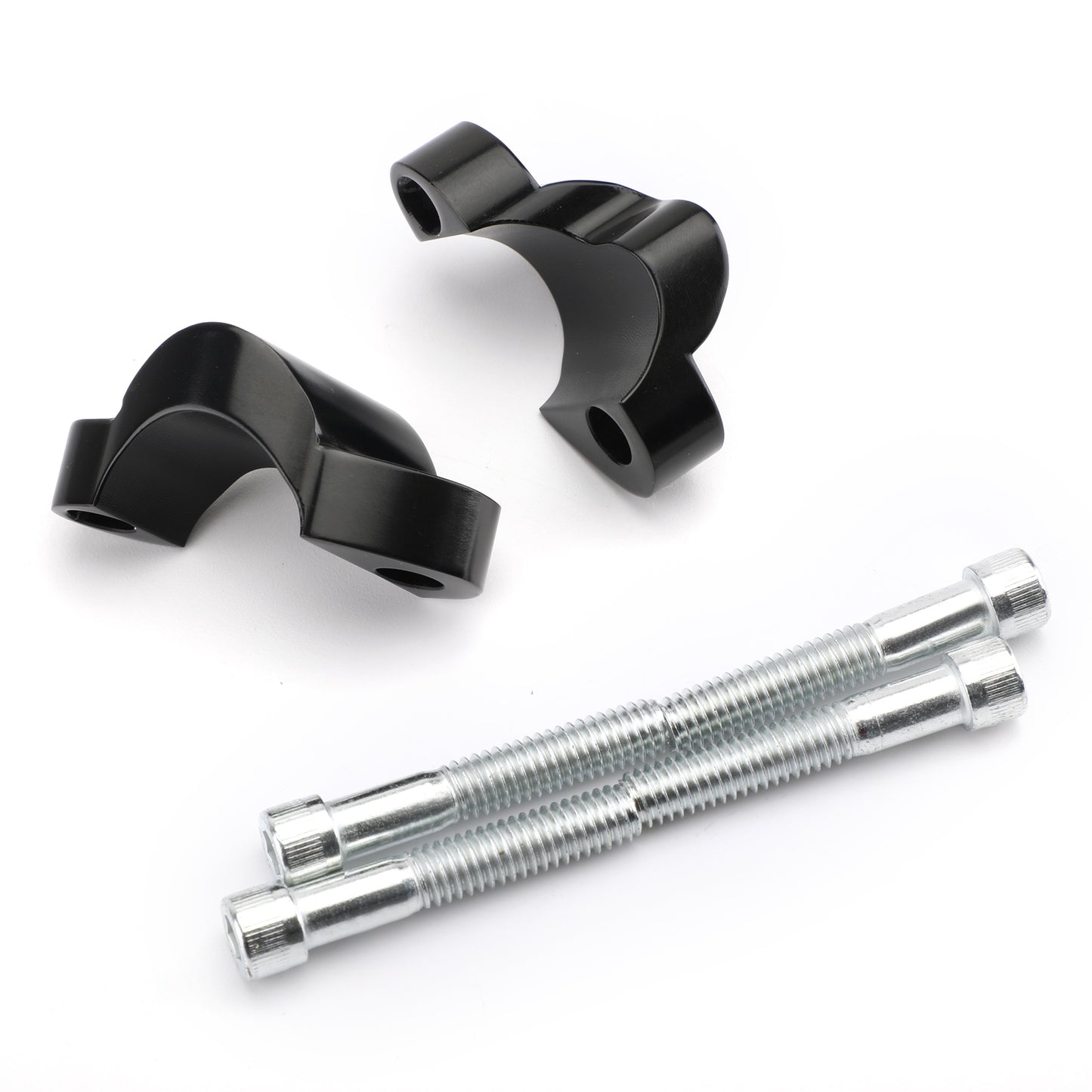 Per 2010-2018 Sportster XL1200X 48 Estensioni riser manubrio nere da 1" 25mm